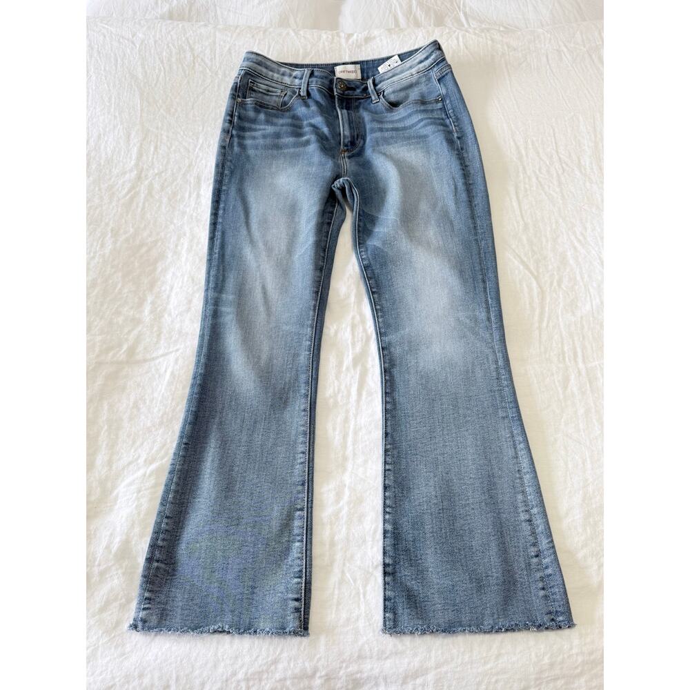 Driftwood | Women’s 28x26 | Kick Flare High Waist Anthropologie Casual Stretch